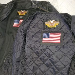 Harley davidson willie g leather jacket